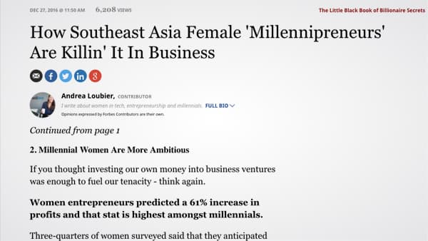 东南亚女性是如何驰骋商场的